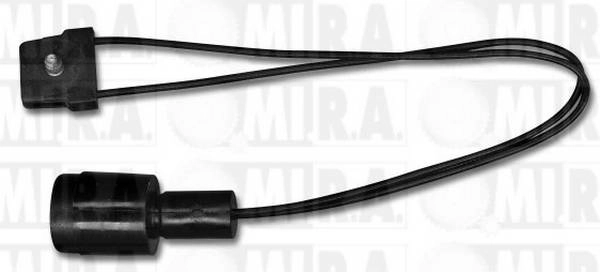 Warning Contact, brake pad wear (29/2074)