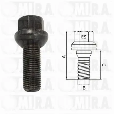 Wheel Bolt (29/1692)