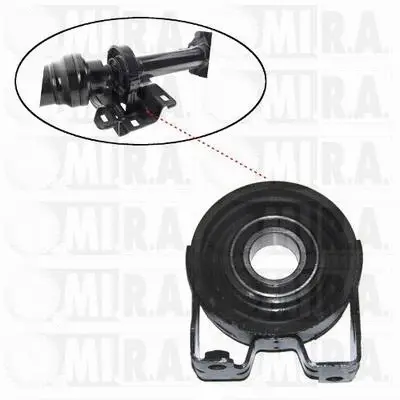 Suspension, propshaft (37/1548)