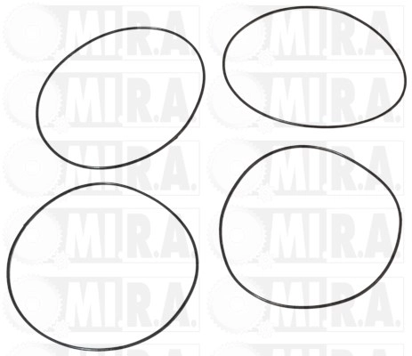 O-Ring Set, cylinder sleeve (25/1740)