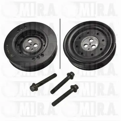 Belt Pulley Set, crankshaft (17/2540)