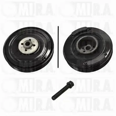 Belt Pulley, crankshaft (17/2833)