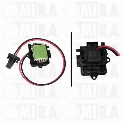 Resistor, interior blower (47/1494)