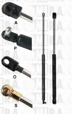 Gas Spring, boot/cargo area (52/1306)