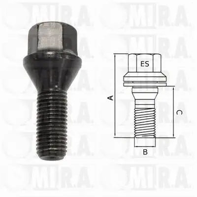 Wheel Bolt (29/1732)