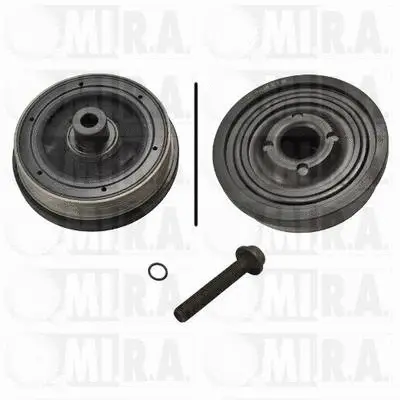Belt Pulley Set, crankshaft (17/2438)