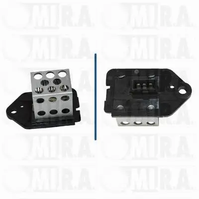 Series resistor, electric motor (radiator fan) (47/1473)