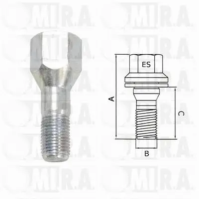 Wheel Bolt (29/1693)