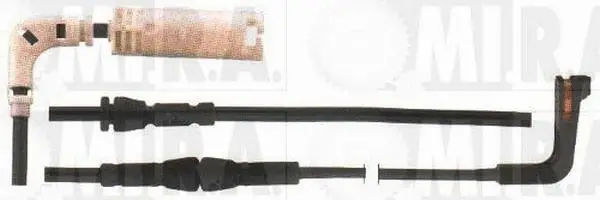 Warning Contact, brake pad wear (29/2141)