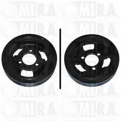 Belt Pulley, crankshaft (17/2424)