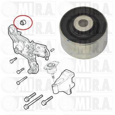 Mounting, engine (25/4311OR)