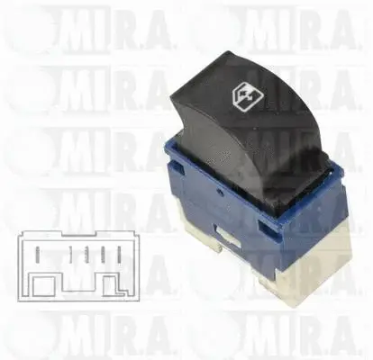 Switch, window regulator (53/4041)
