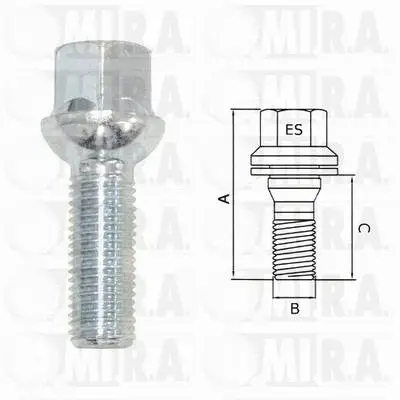 Wheel Bolt (29/1695)