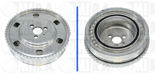 Belt Pulley, crankshaft (17/3017)
