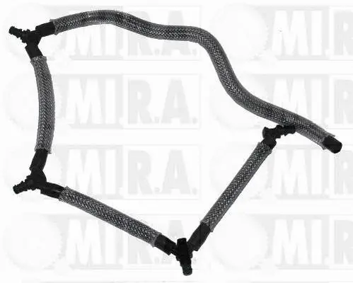 Hose, fuel overflow (43/7005)