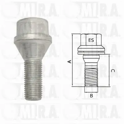 Wheel Bolt (29/1729)
