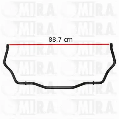 Stabiliser Bar, suspension (37/5024/1)