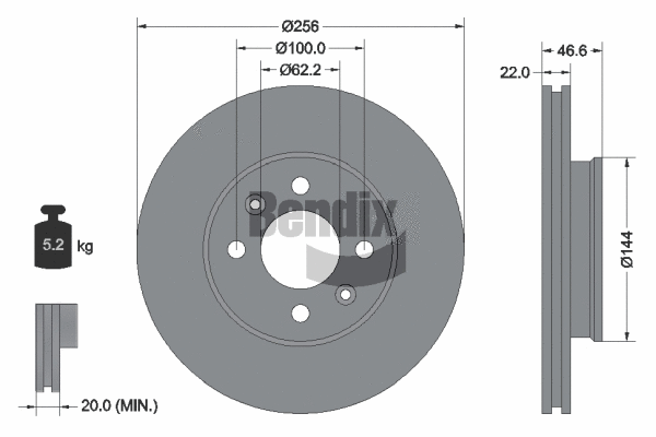 Brake Disc (BDS1316)