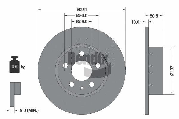 Brake Disc (BDS1233)