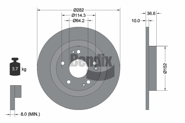 Brake Disc (BDS2135)