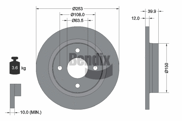 Brake Disc (BDS1563)