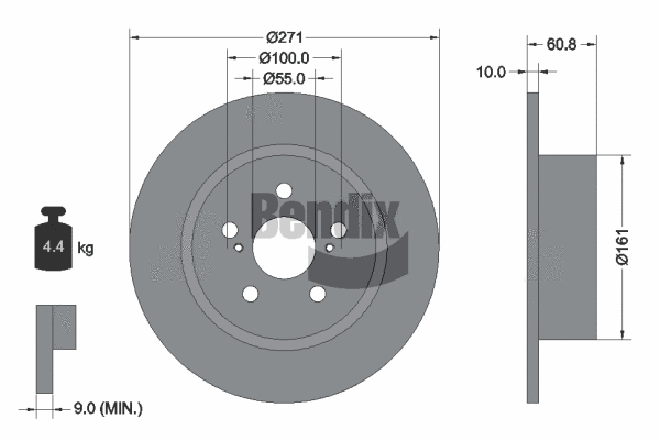 Brake Disc (BDS2080)