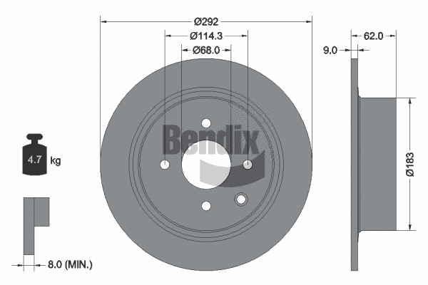 Brake Disc (BDS2026)