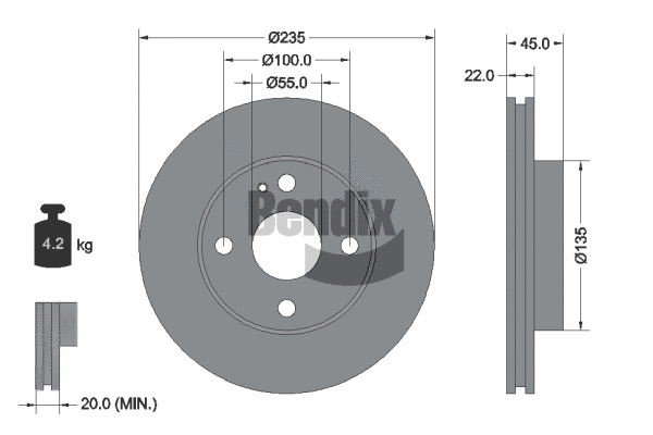 Brake Disc (BDS1937)