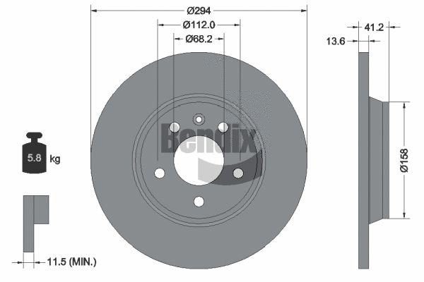 Brake Disc (BDS1469)