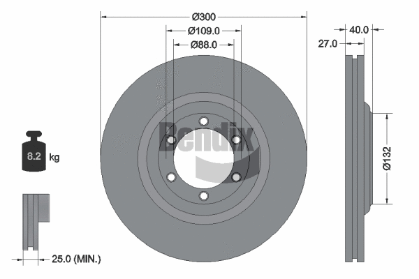 Brake Disc (BDS1771)