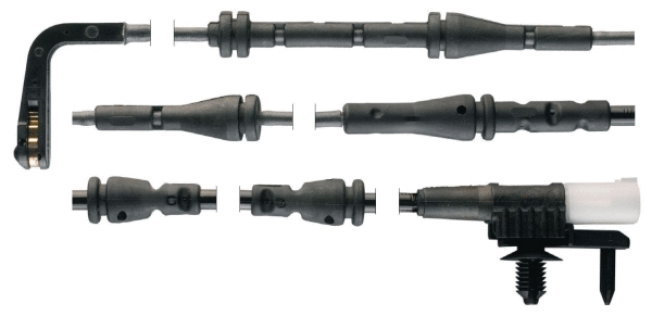 Warning Contact, brake pad wear (BBI1137)