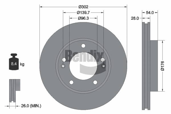 Brake Disc (BDS1713)