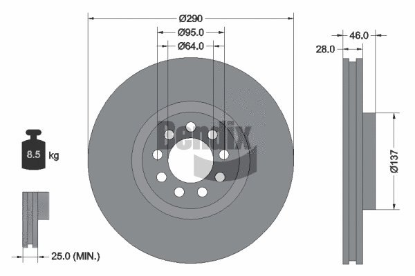 Brake Disc (BDS1094)