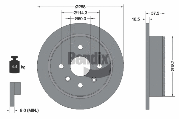 Brake Disc (BDS1692)