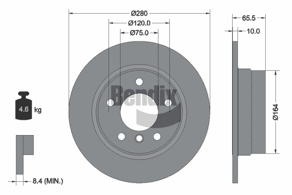 Brake Disc (BDS1153)