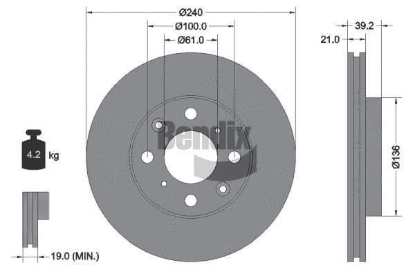 Brake Disc (BDS1894)