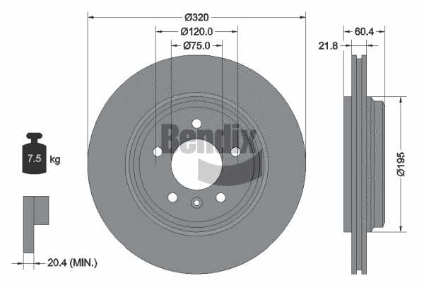 Brake Disc (BDS1389)