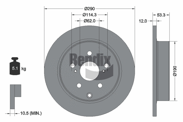 Brake Disc (BDS2158)