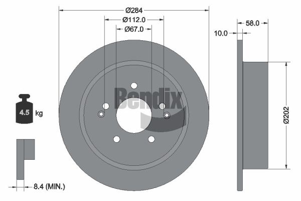 Brake Disc (BDS2343)