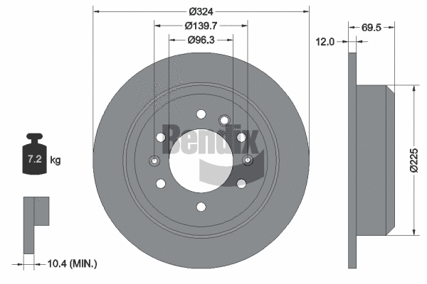 Brake Disc (BDS2098)