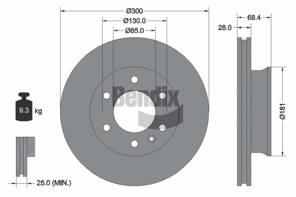 Brake Disc (BDS1022)