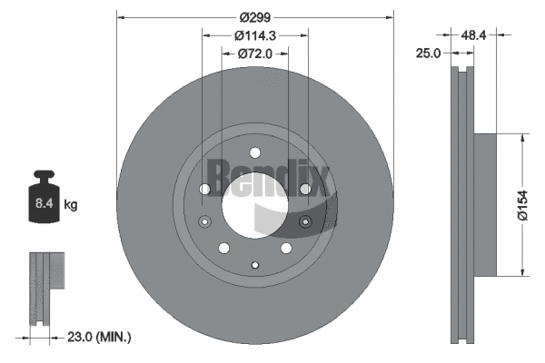 Brake Disc (BDS1646)
