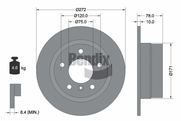 Brake Disc (BDS1863)