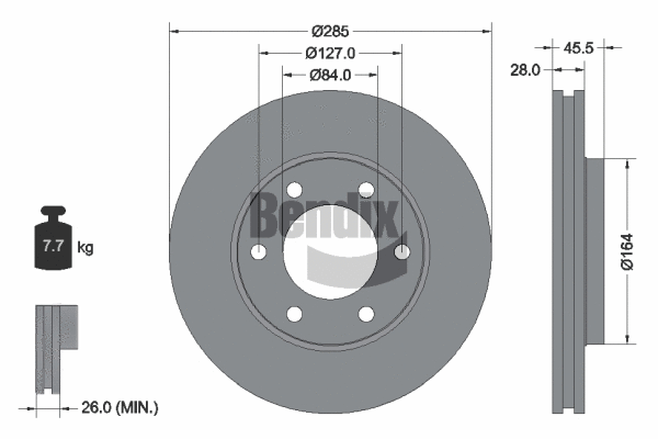 Brake Disc (BDS1961)