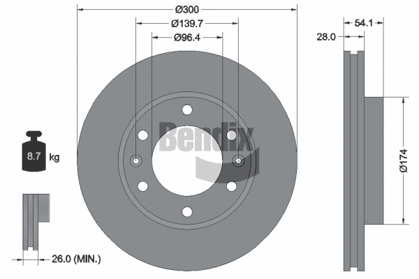 Brake Disc (BDS2025)