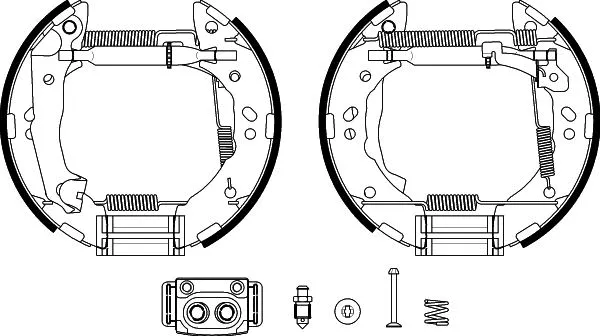 Brake Shoe Set (BXK2130)