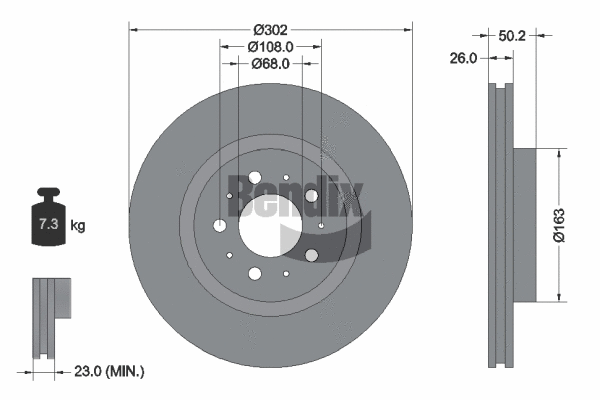 Brake Disc (BDS2127)