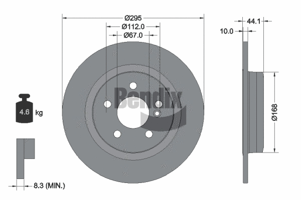 Brake Disc (BDS1410)