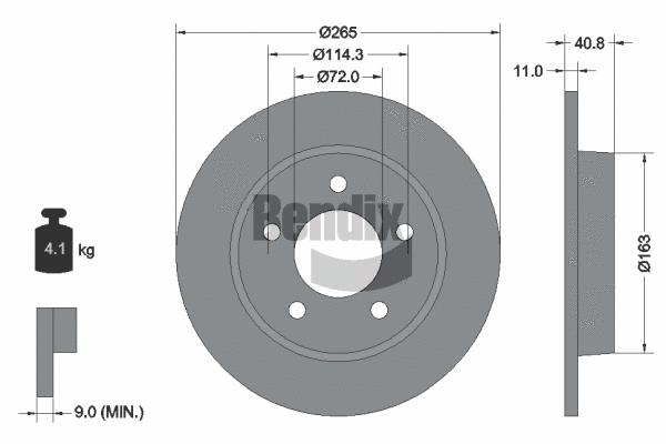 Brake Disc (BDS1656)
