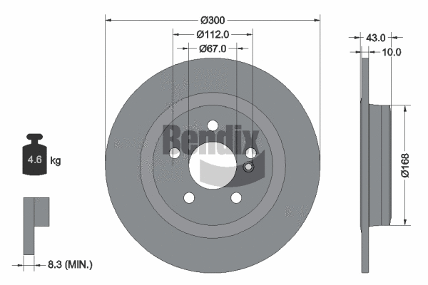 Brake Disc (BDS1993)